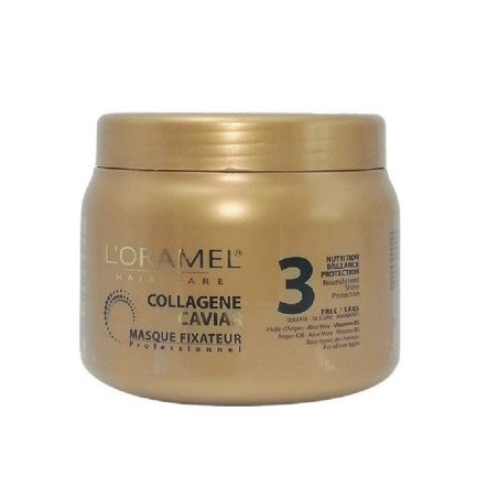 L'ORAMEL Shampoing Collagène Caviar 700ML +  Masque Fixateur collagène Caviar 500ML