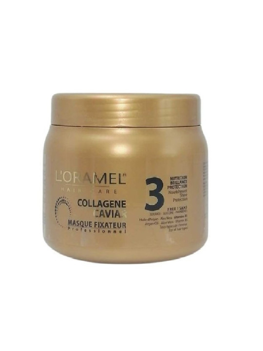 L'ORAMEL Masque Fixateur collagène Caviar 225ML