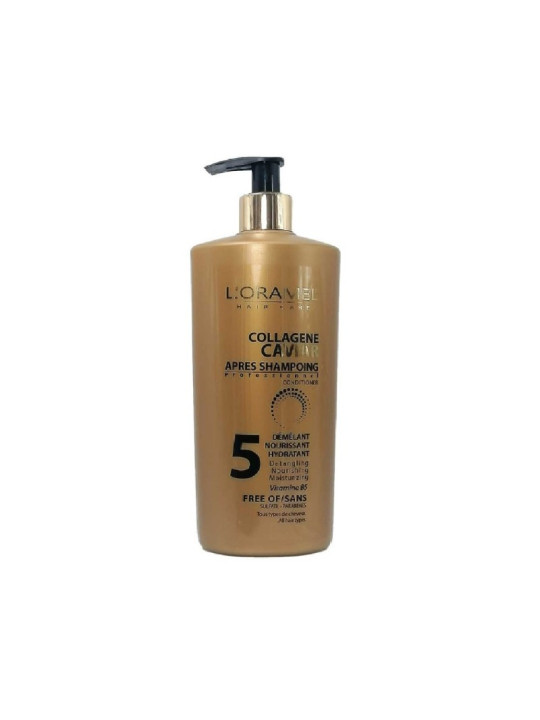 L'ORAMEL Apres Shampoing Professionnel collagène + caviar  500ML
