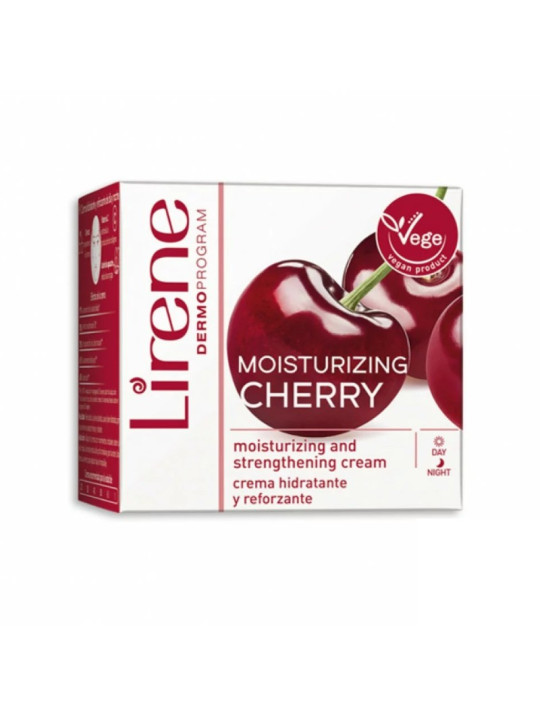 LIRENE vegan Creme Hydratante Rafraichissante à la Cerise 50ML