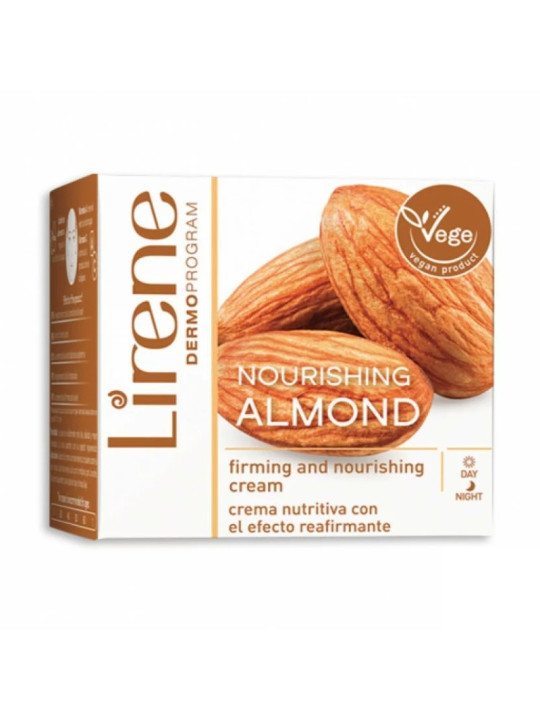 LIRENE vegan creme nourrissante raffermissante à l'amande 50ml