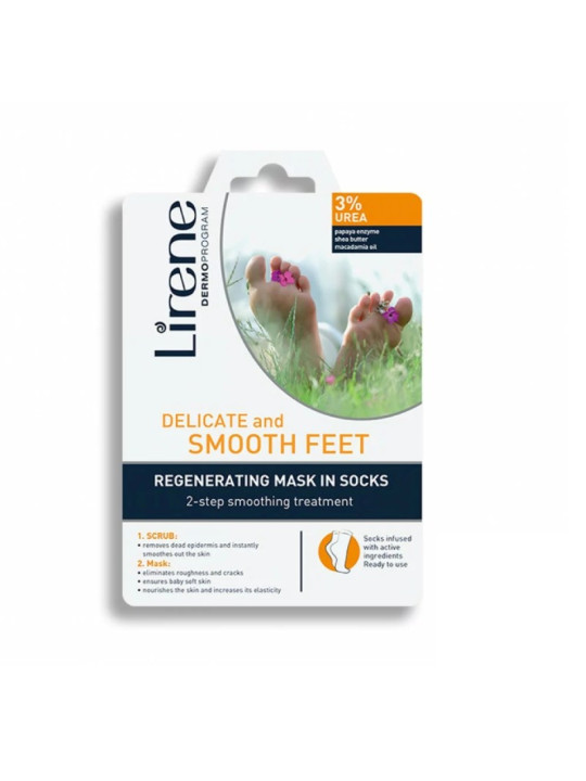 LIRENE chaussetes regeneratrice pieds 3%
