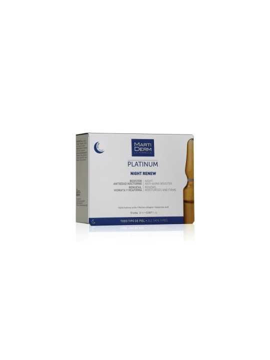 MARTI DERM PLATINUM NIGHT RENEW 10 AMPOULES