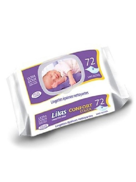 LILAS LINGETTE CONFORT MAX BT/72 PHARMACIE