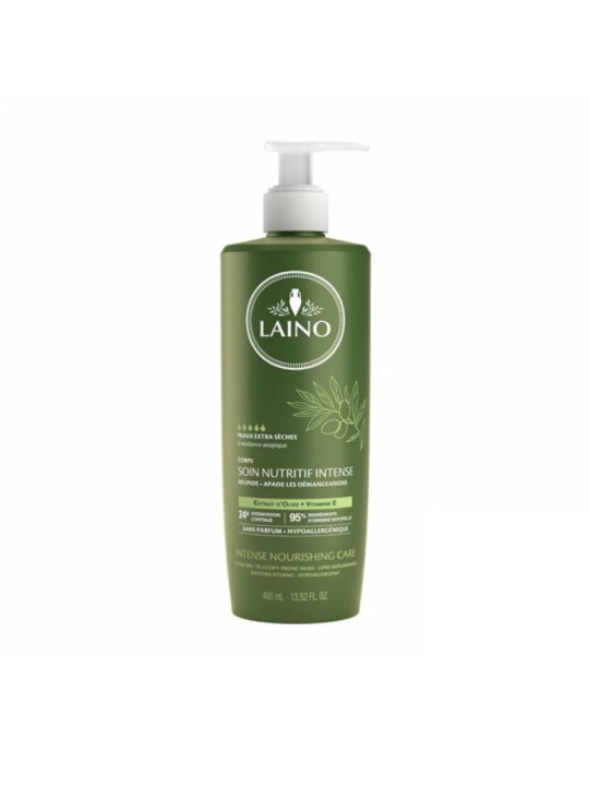 LAINO lait soin nutritif intense à l'extrait d'olive 400ml