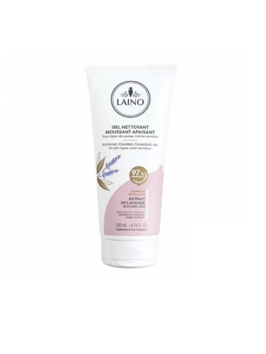 LAINO gel nettoyant moussant apaisant 200ml