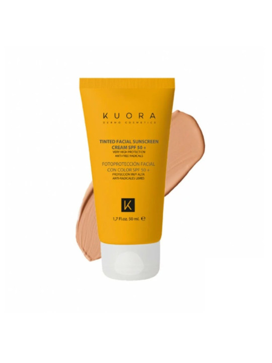 KUORA ecran solaire teinte spf 50+ 50ml