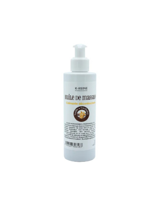 K-REINE huile de massage eucalyptus vanille 200ml