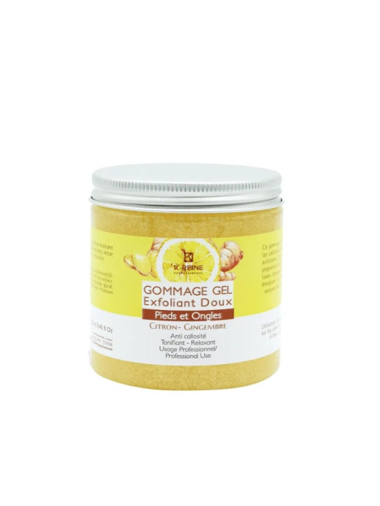 K-REINE gommage pieds citron-gingembre 250 ml