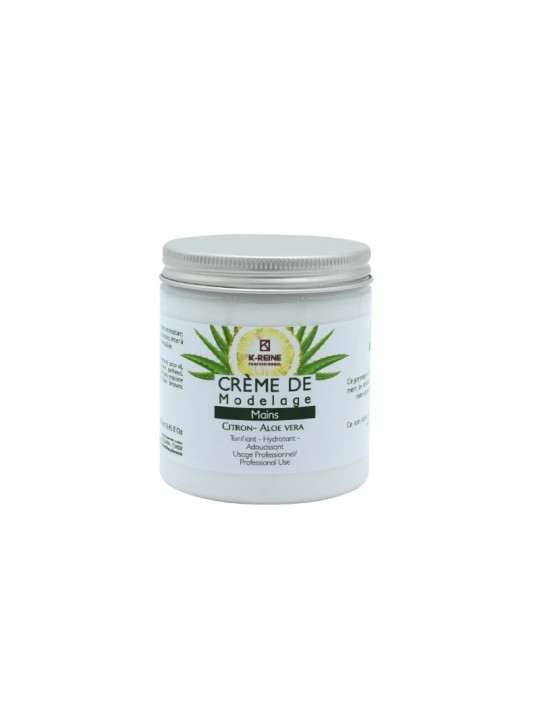 K-REINE crème de modelage mains citron et aloé vera 250 ml
