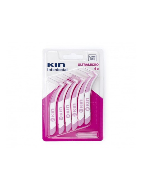 KIN brossette ultramicro 0.6mm bt/6 (rose)