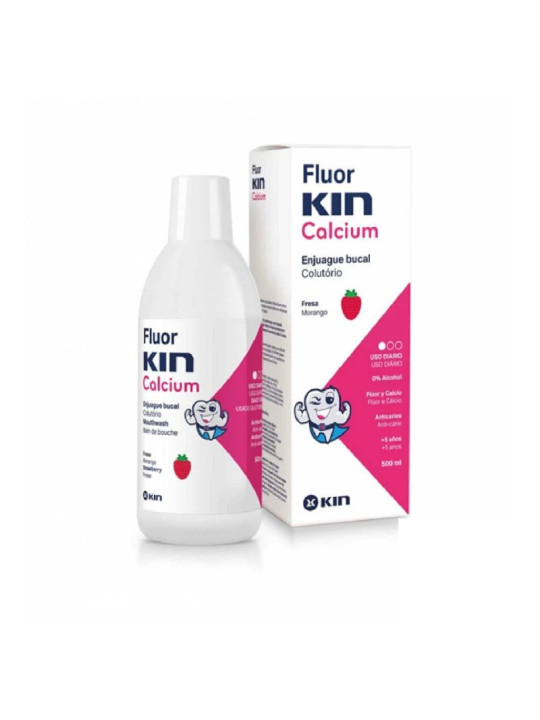KIN fluorkin calcuim bain de bouche 500M