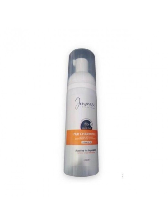 JOUVENCE PUR CHARBON mousse NETTOYANT 150ML
