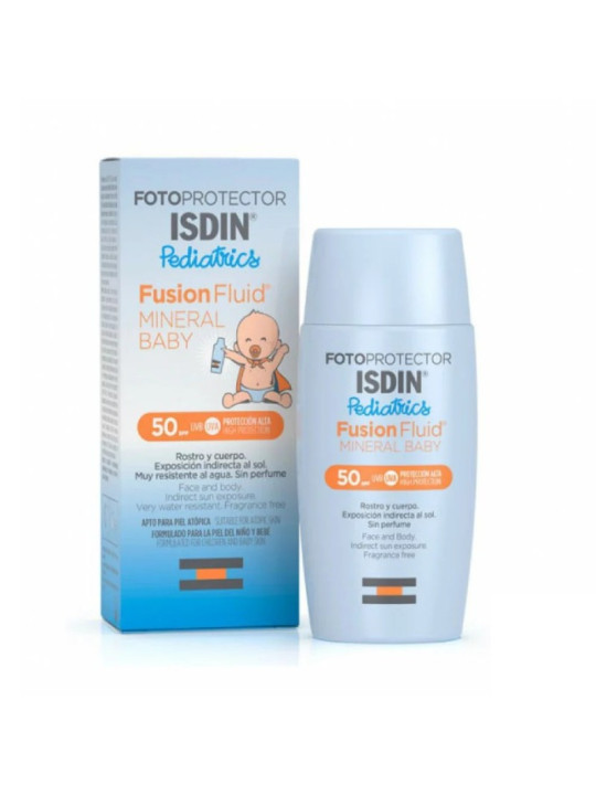 ISDIN fotoprotector fluid mineral baby spf50