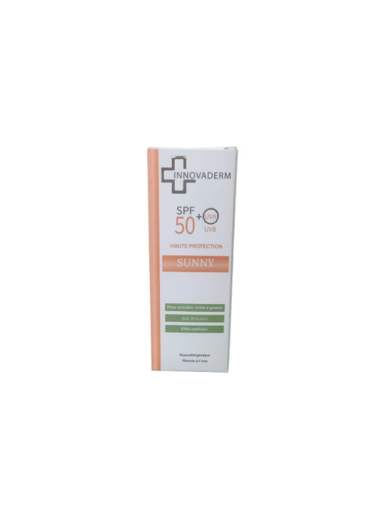 INNOVADERM SUNNY ECRAN SPF50 ANTI-BRILLANT 50ML