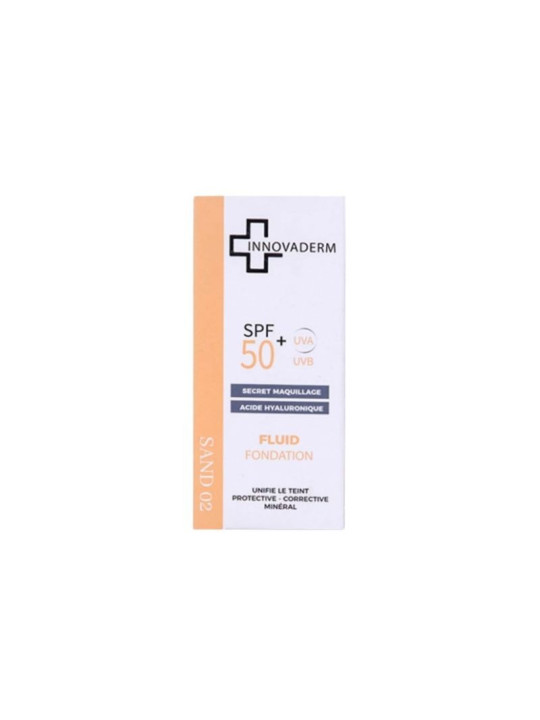 INNOVADERM ECRAN SOLAIRE FLUID SPF50+ 02 SAND 30ML