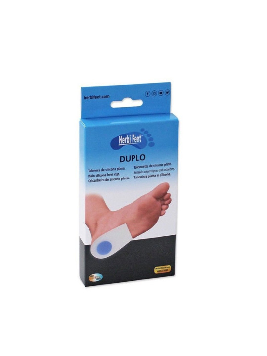 HERBI FEET Talonnette en silicone plate Duplo REF.6073.3A TL