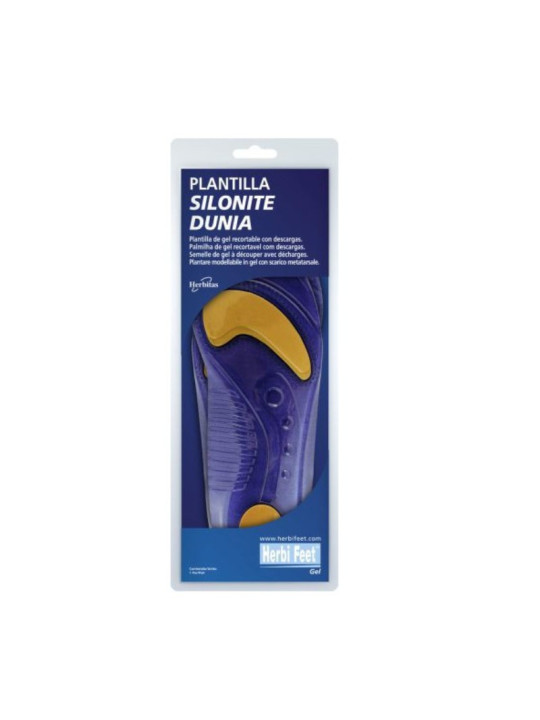 HERBI FEET Semelle de gel à découper avec décharge Dunia M 15.065.20