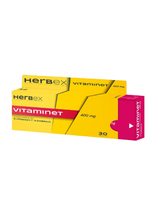 HERBEX vitaminet 400mg bt/30 gellules