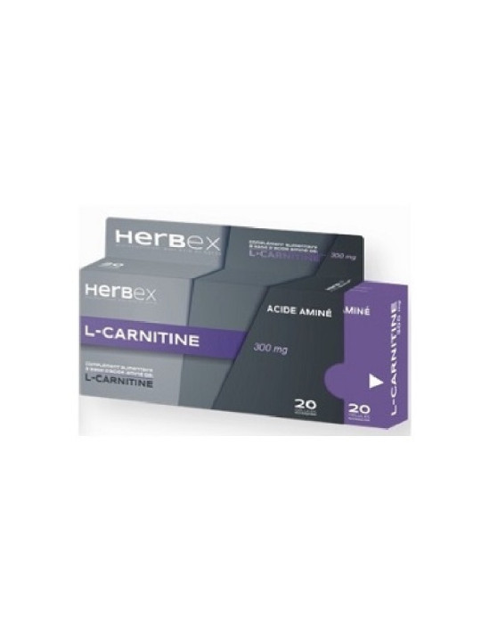 HERBEX l-carnitine bt/20 gel