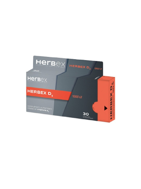 HERBEX d3 1000ui bt/30 gel