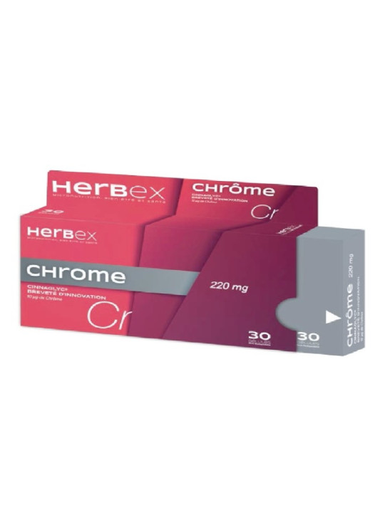 HERBEX chrome bt/30 gel