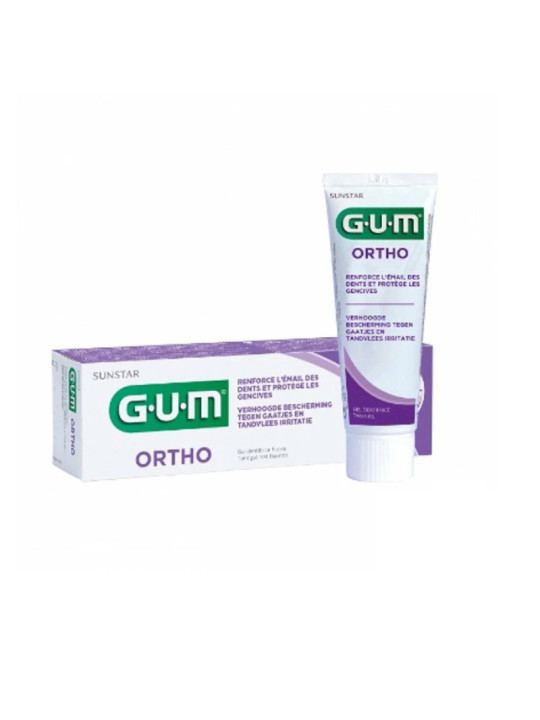 GUM ortho gel dentifrice 75ml
