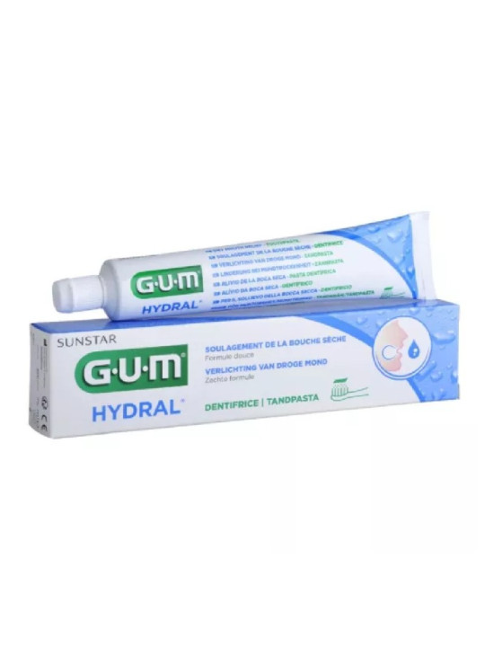 GUM hydral dentifrice bouche seche 75 ml