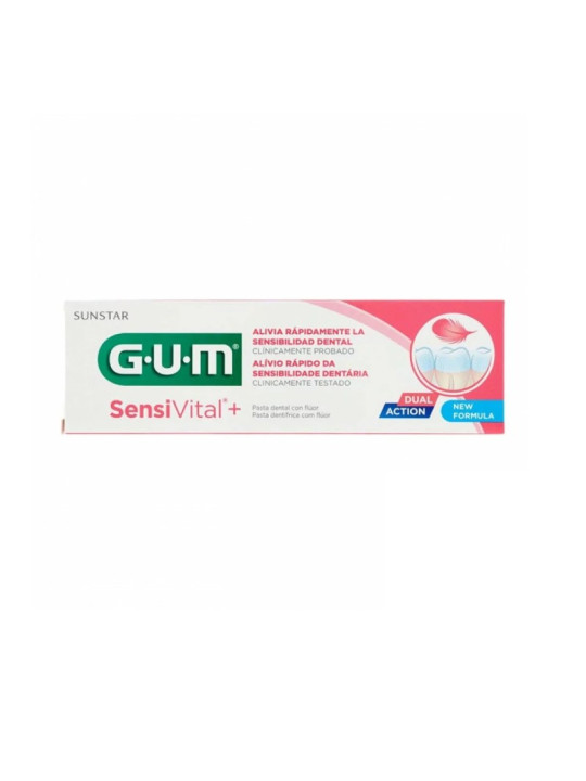 GUM sensivital+ dentifrice 75ml