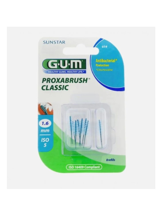 GUM brosset 614 fine coniq b/8