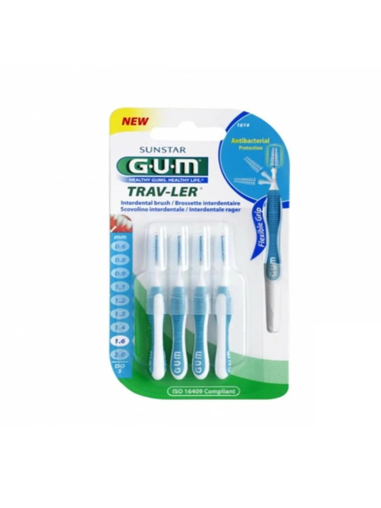 GUM  brossettes trav-ler 1614