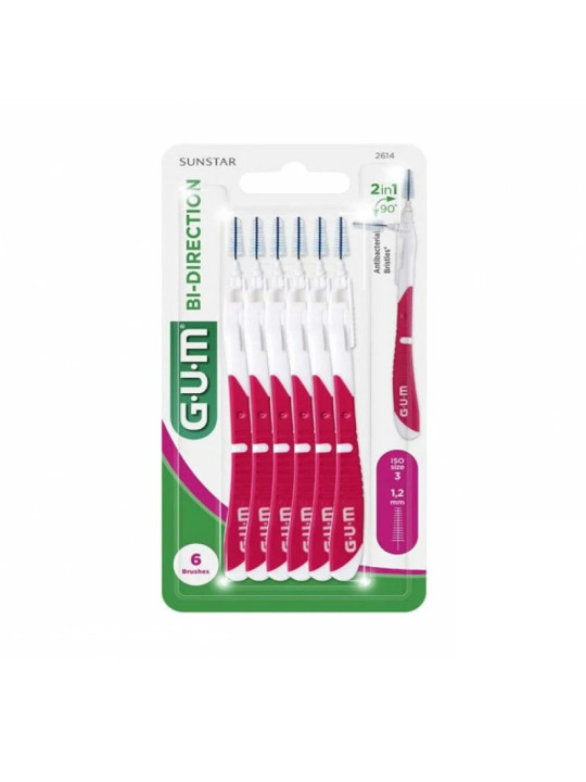 GUM broset bi-direction 1.2mm bt/6 ref 2614