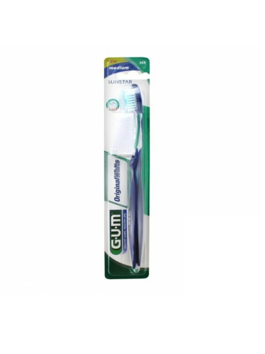 GUM Original White Brosse à dents Medium 563