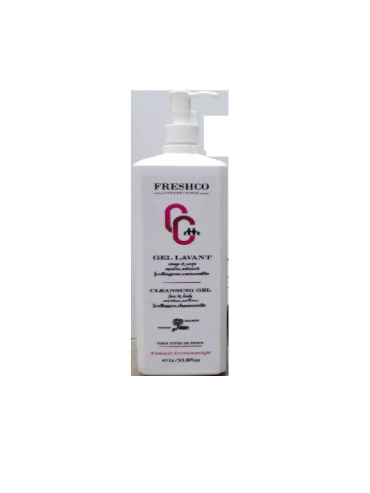 FRESHCO gel lavant visage et corps 1l