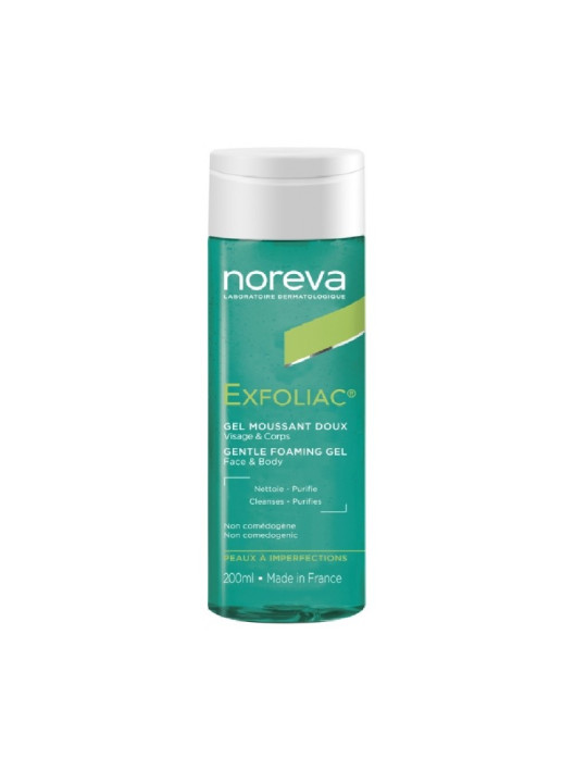 Noreva Exfoliac Gel Moussant Doux 200 ml