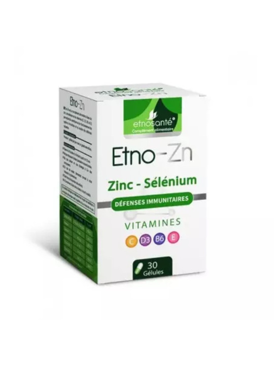 ETNO-ZN ZINC-SELENIUM BT/30 GELULES