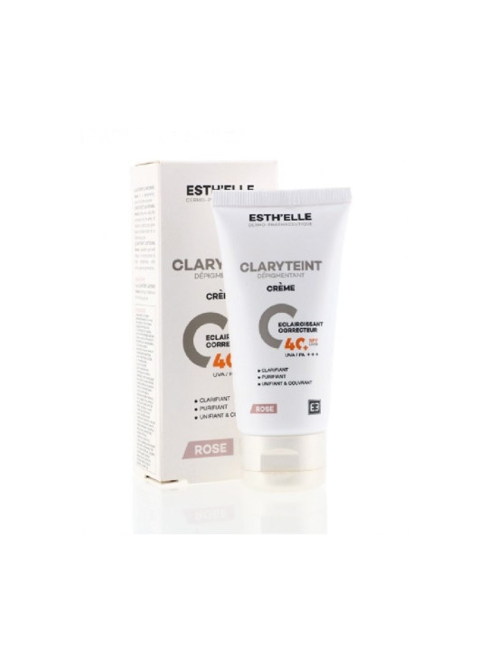 ESTH'ELLE clary teint spf 40+ rose 50 ml