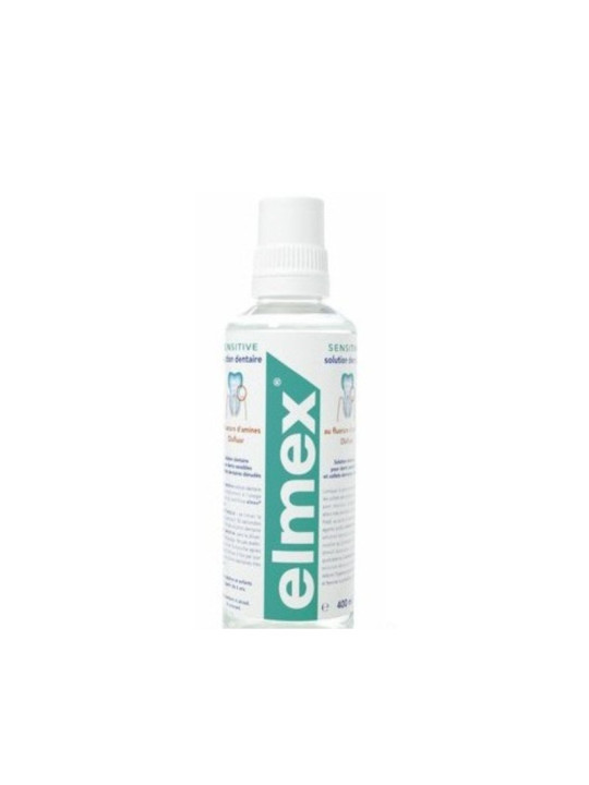 ELMEX sensitive solution dentaire flacon 400ml