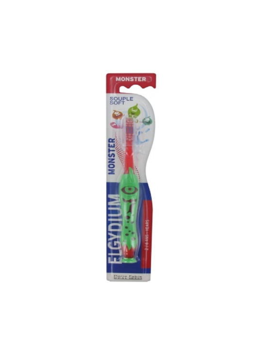 ELGYDIUM brosse a dents kids monster 2-6 ans