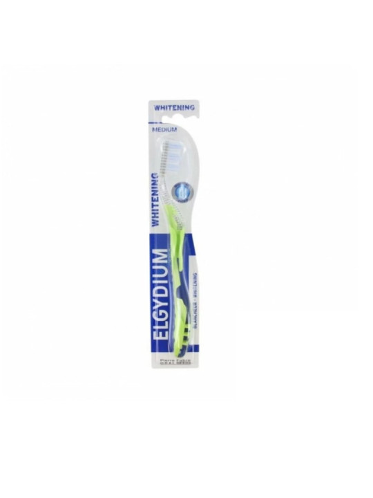 ELGYDIUM  brosse a dents blancheur medium
