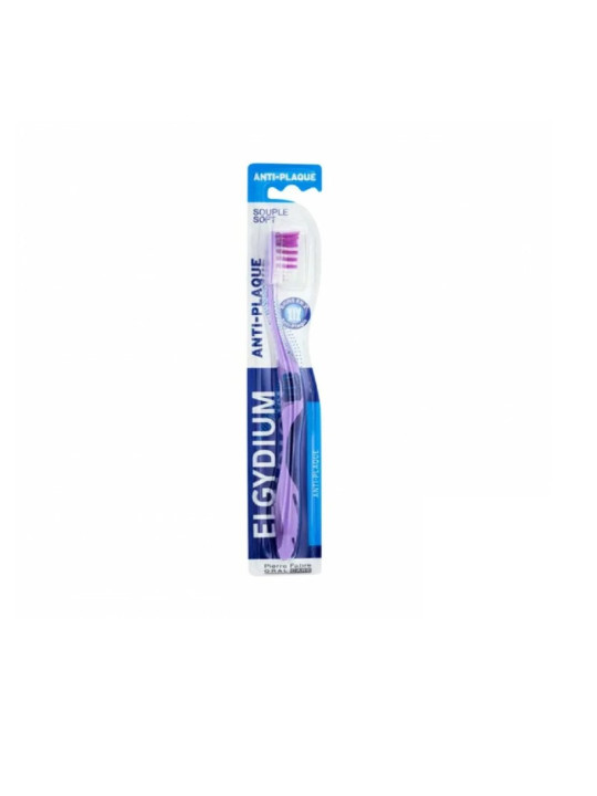 ELGYDIUM brosse a dents antiplaque souple