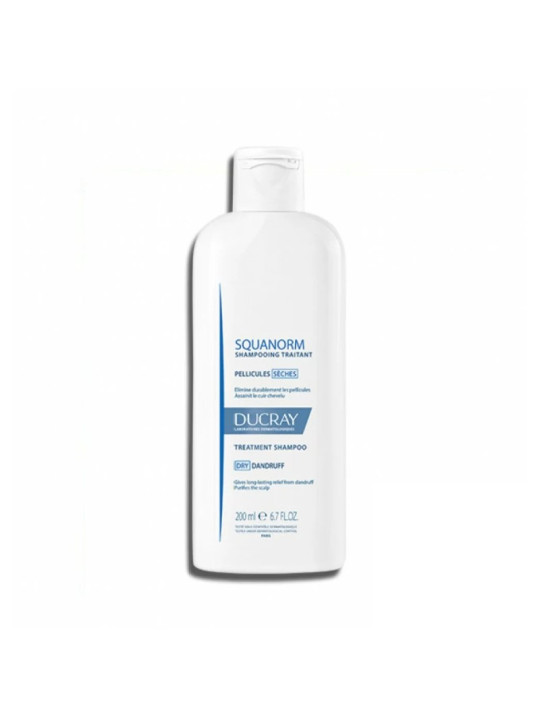 Ducray Squanorm Shampooing Antipelliculaire pellicules séches 200ML
