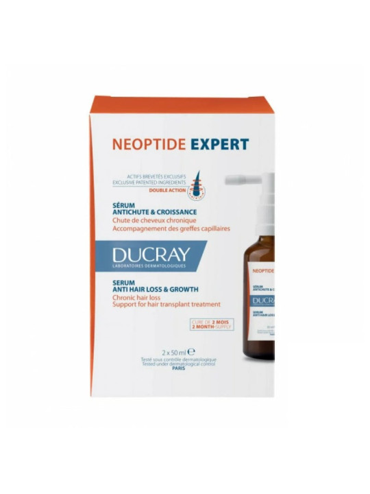 DUCRAY NEOPTIDE EXPERT Serum Antichute et Croissance 2X50ML