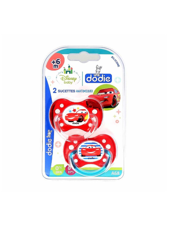 DODIE 2 sucettes  silicone 18+m disney ref.6032819