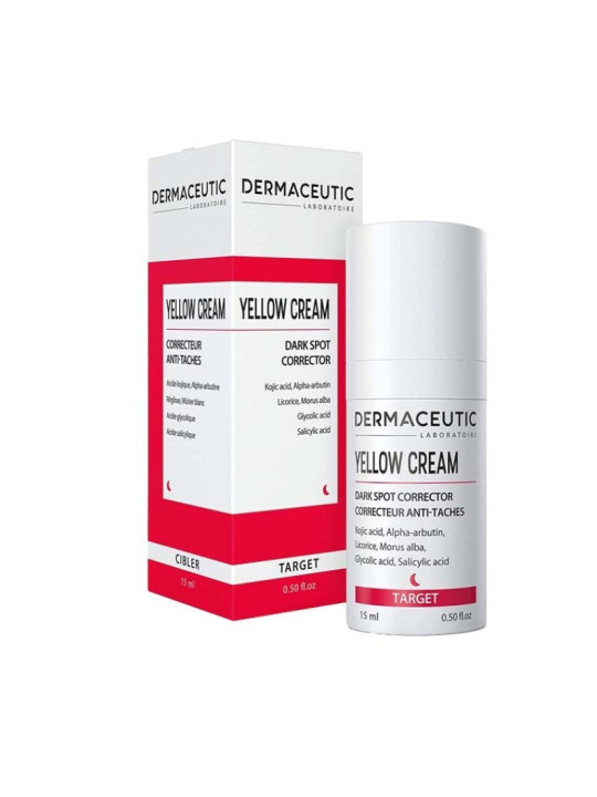 DERMACEUTIC YELLOW CREAM CONCENTRE ANTI TACHES 15ML