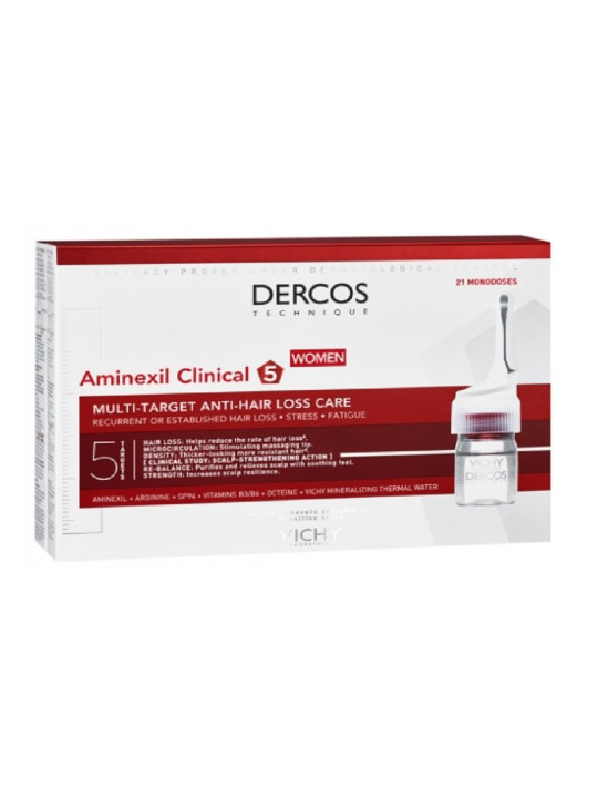 Vichy Dercos Aminexil Clinical 5 Femme 21 Monodoses