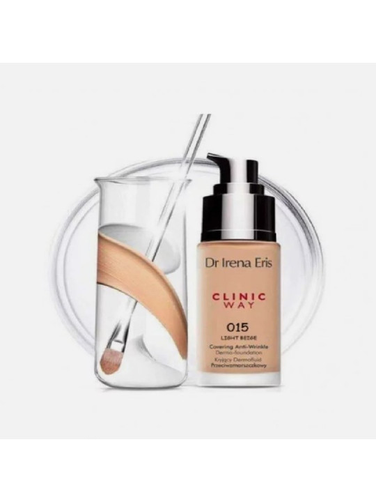 CLINIC WAY fond.t light beige spf30 n°015