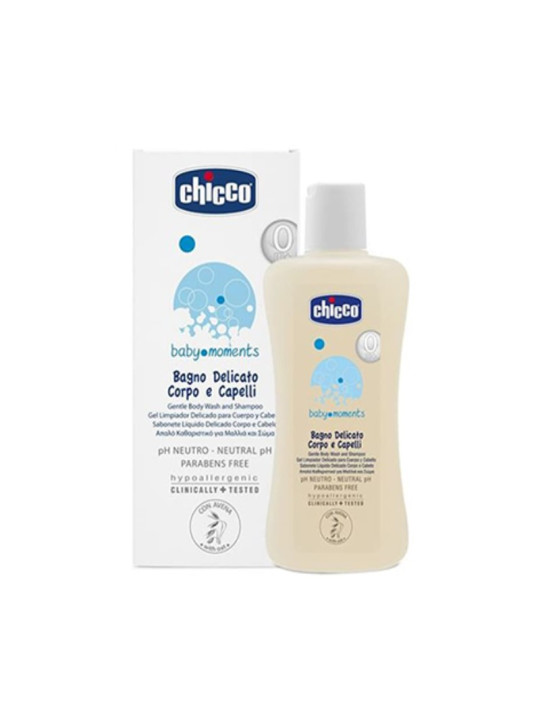 CHICCO SHAMPOING BABY MOMENT 2EN1 200 ML REF/10590