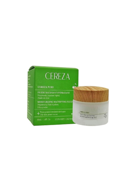 Cereza Pure Crème fluide matifiante hydratante 50ML