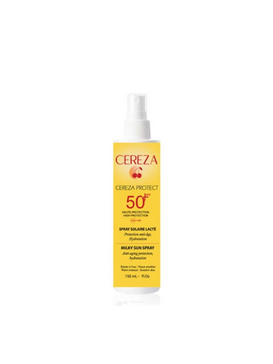 CEREZA  Protect Spray Solaire Lacté 2EN1 SPF50+  150ML